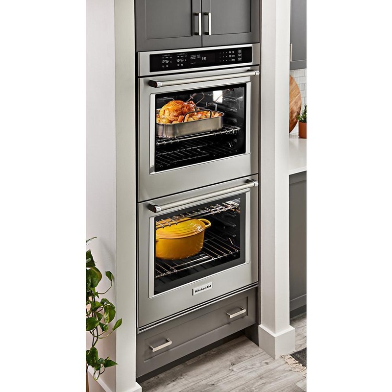 KOED530PSS KitchenAid 30″ Double Wall Ovens with Air Fry Mode