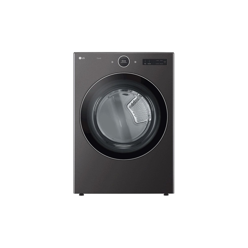 Lg DLEX6700B 7.4 cu. ft. Ultra Large Capacity Smart Front Load Electric Dryer with Built-In Intelligence & TurboSteam