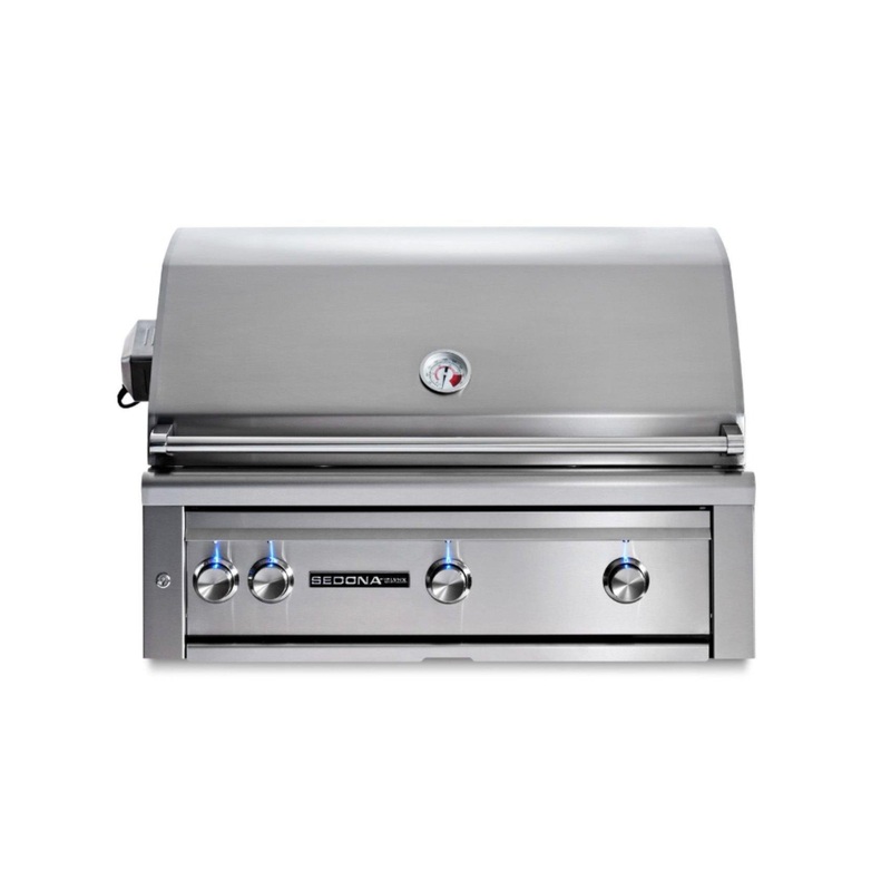 Lynx L601RNG 36″ Built In Sedona Grill W/Rotisserie – 3 Ss Tube Burners