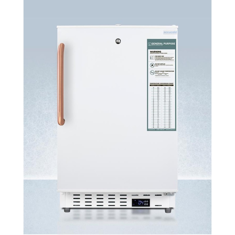 Summit ADA404REFTBC 20″ Wide Built-in Healthcare All-refrigerator, ADA Compliant