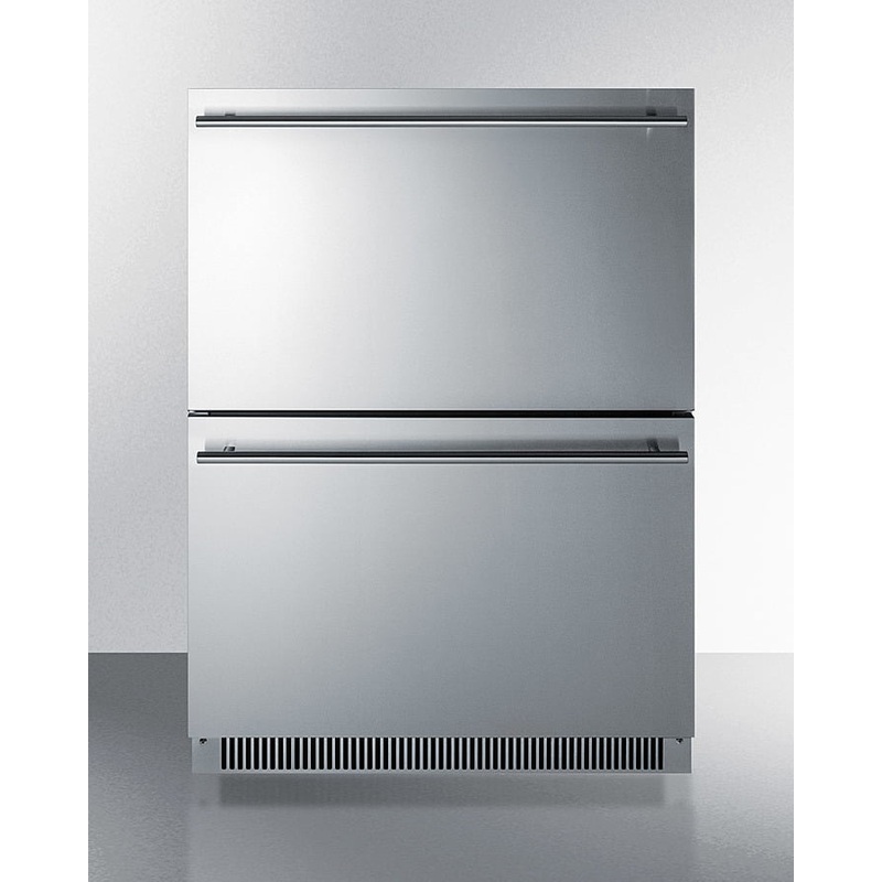 Summit ADRD24 24″ Wide 2-Drawer All-Refrigerator, Ada Compliant