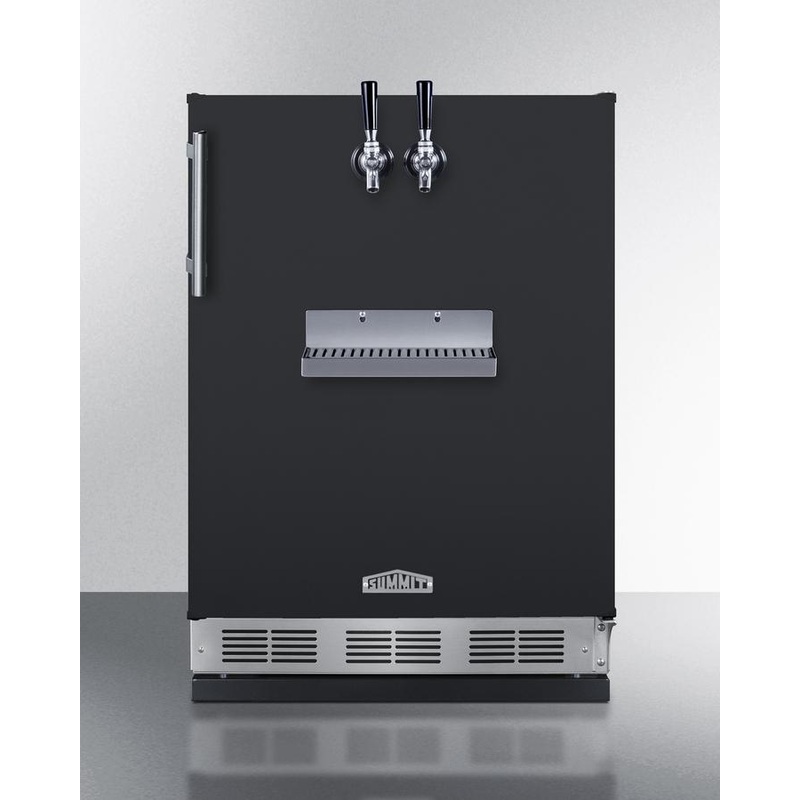 Summit SBC58BFRTP 24″ Wide Front Tap Built-In Beer Kegerator