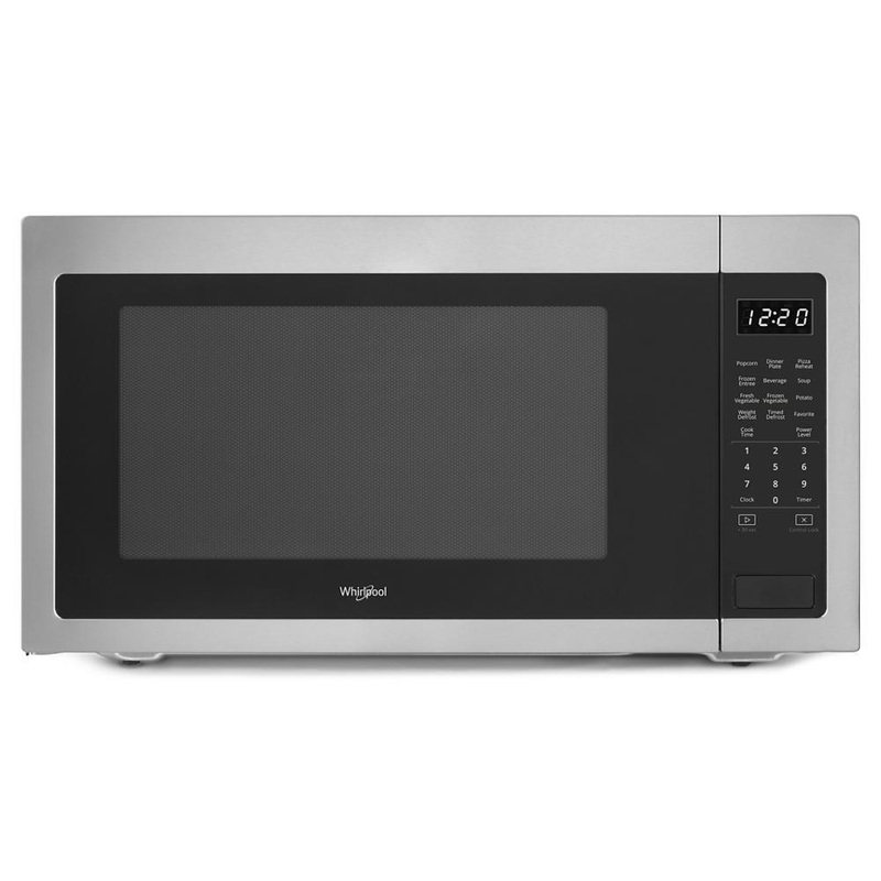 Whirlpool 2.2 cu. ft. Countertop Microwave with 1,200-Watt Cooking Power