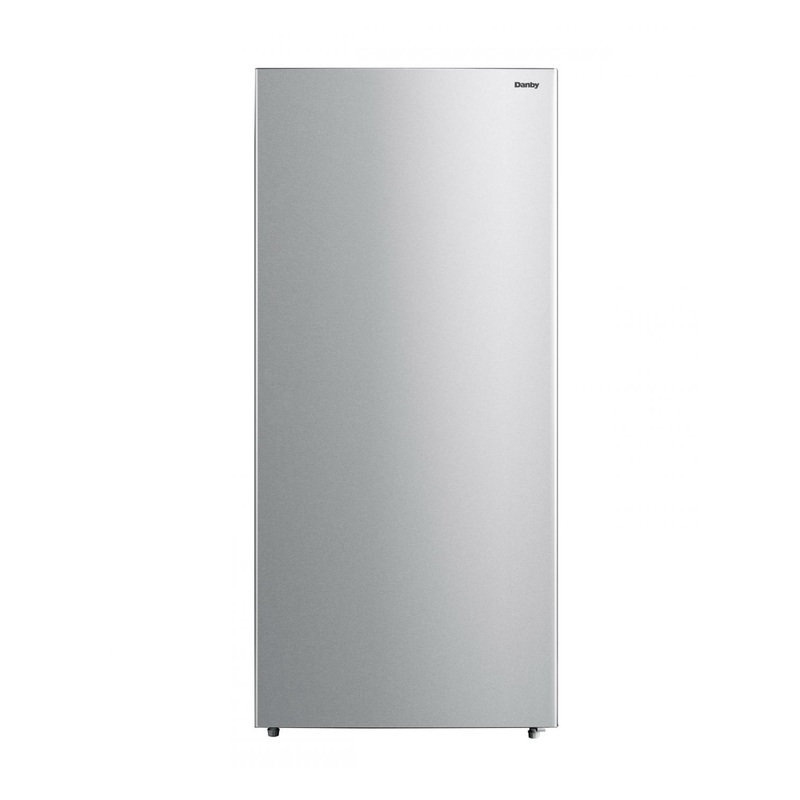 DUFM068A1SCDB Danby 6.8 cu. ft. Convertible Upright Freezer in Stainless Steel Look