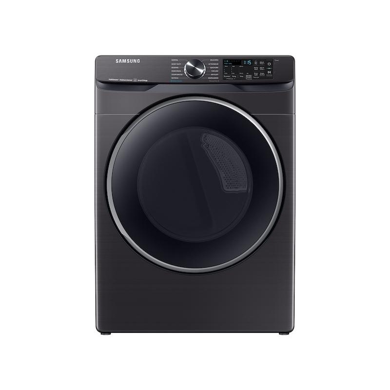 Samsung DVE50A8500V 7.5 cu. ft. Smart Electric Dryer with Steam Sanitize+ in Brushed Black