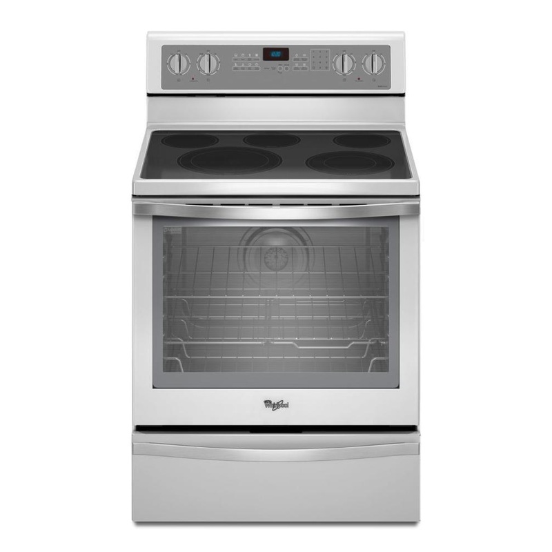 Whirlpool WFE715H0EH 6.4 Cu. Ft. Freestanding Electric Range with Warming Drawer