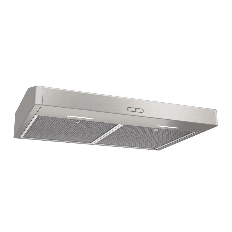 Broan Elite 36-Inch Convertible Under-Cabinet Range Hood, Stainless Steel