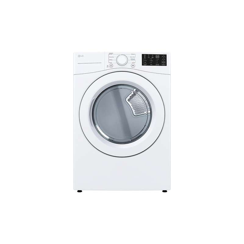 Lg DLE3470W 7.4 cu. ft. Ultra Large Capacity Electric Dryer