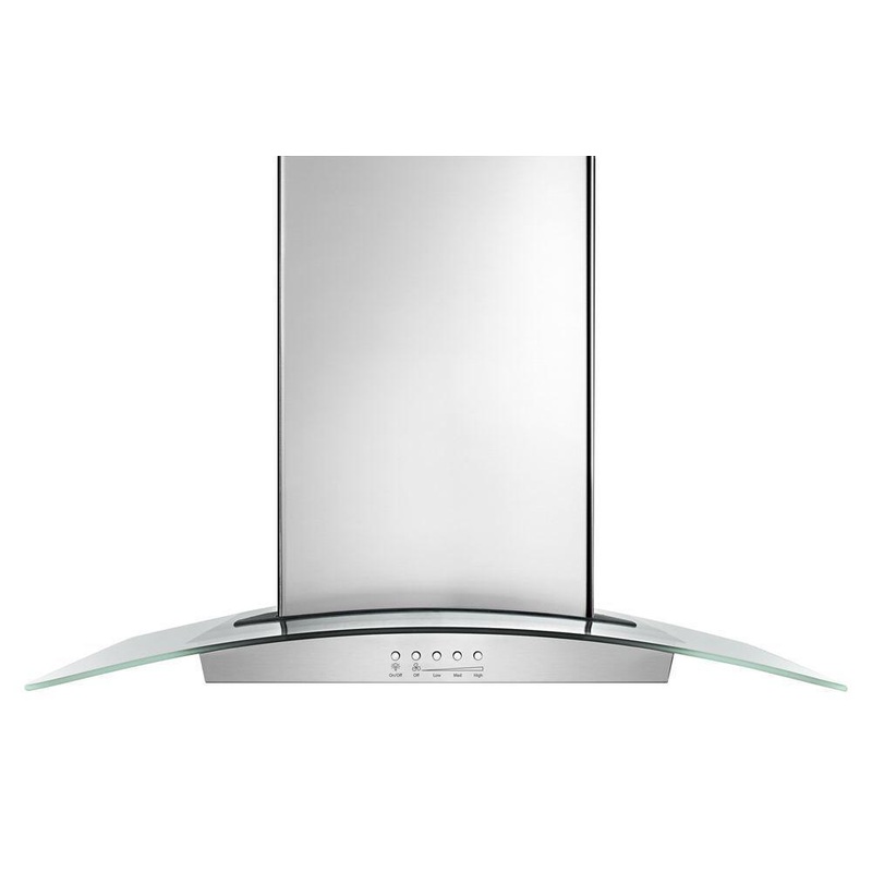 Maytag WVW75UC0DS 30″ Modern Glass Wall Mount Range Hood
