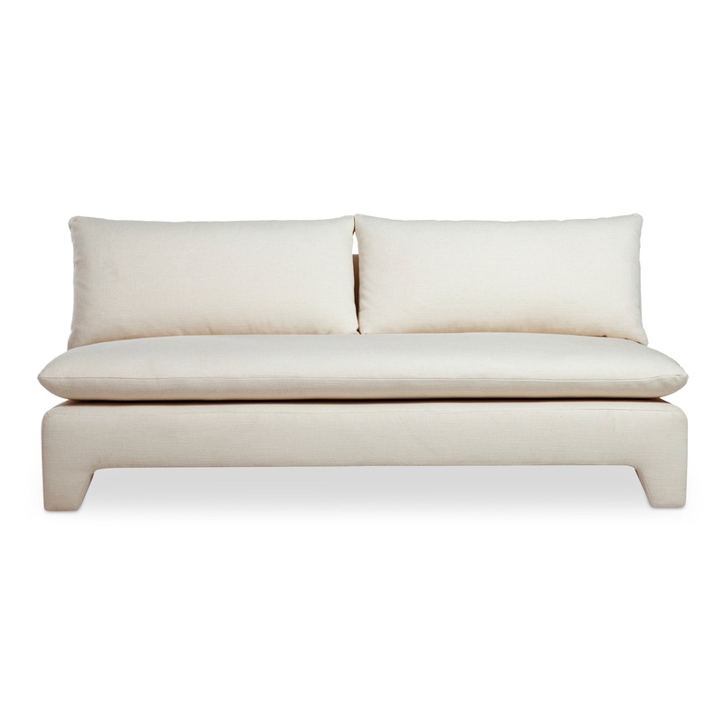 Retro-Chic Lounger with Padded Legs