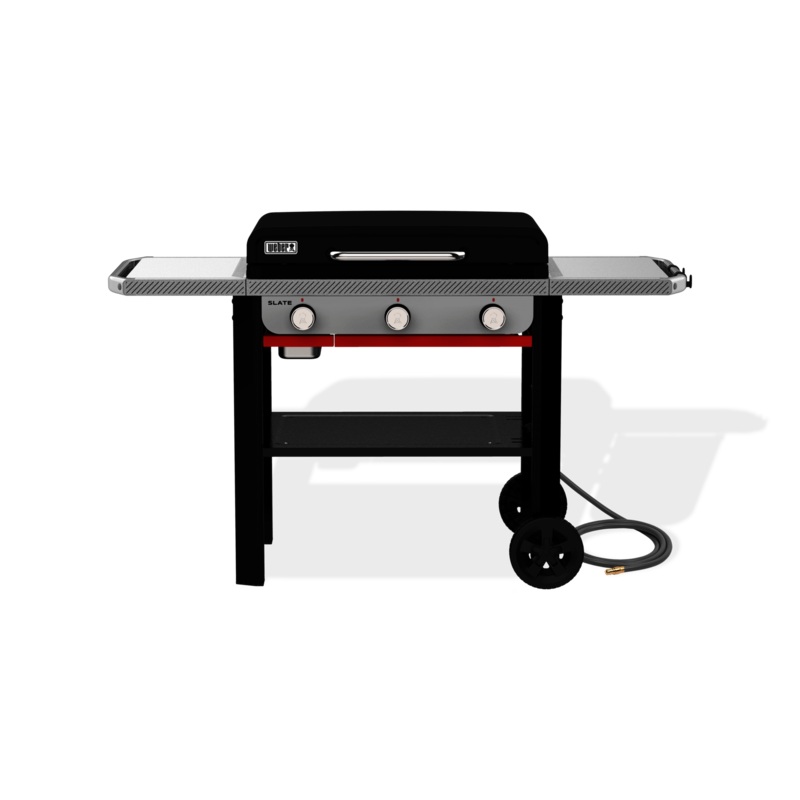 Weber 1501479 Slate 28″ Rust-Resistant Griddle (Natural Gas) – Black