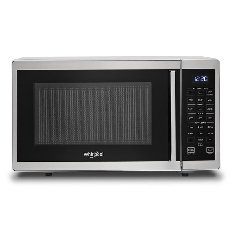 Whirlpool WMC30309LS 0.9 Cu. Ft. Capacity Countertop Microwave with 900 Watt Cooking Power