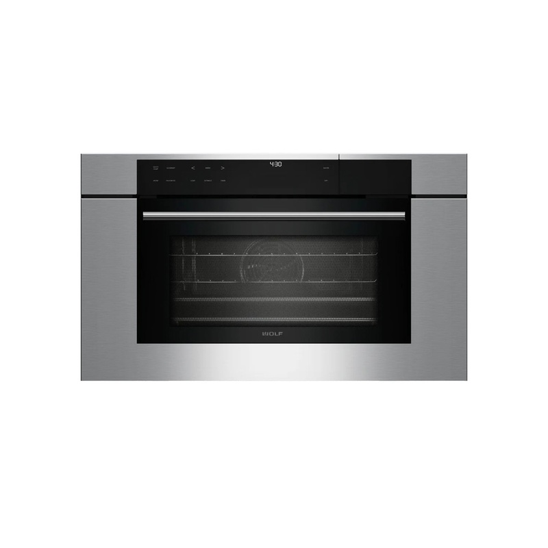 Wolf Certified CSO30CM/B/TH 30″ Stainless Steel Steam Oven
