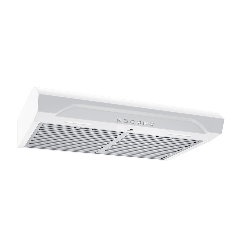 Broan ALT3304WW Alta 30-Inch 490 MAX Blower CFM 1.1 Sones White Range Hood