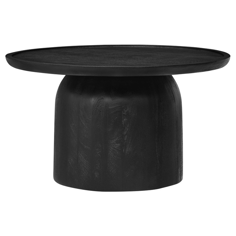 Timeless Elegance Round Wood Coffee Table