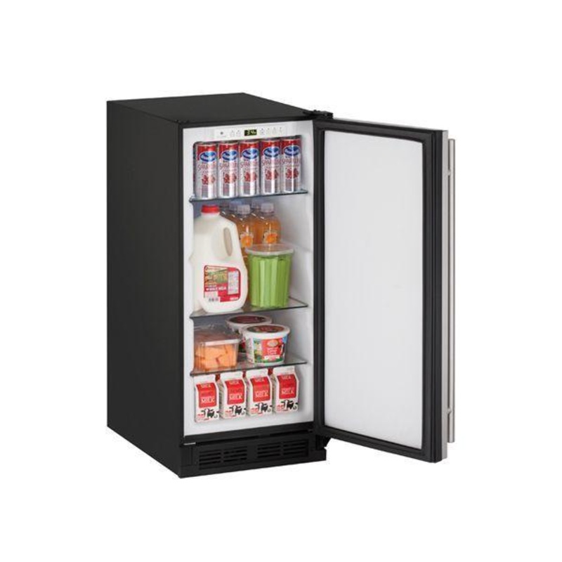 U-Line U1215RS00B 1215r 15″ Refrigerator With Stainless Solid Finish (115 V/60 Hz Volts /60 Hz Hz)
