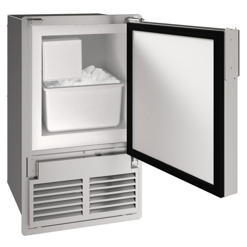 U-Line UMCR014SC01A Mcr014 14″ Crescent Ice Maker With Stainless Solid Finish and Flush To Cabinet (115 V/60 Hz)