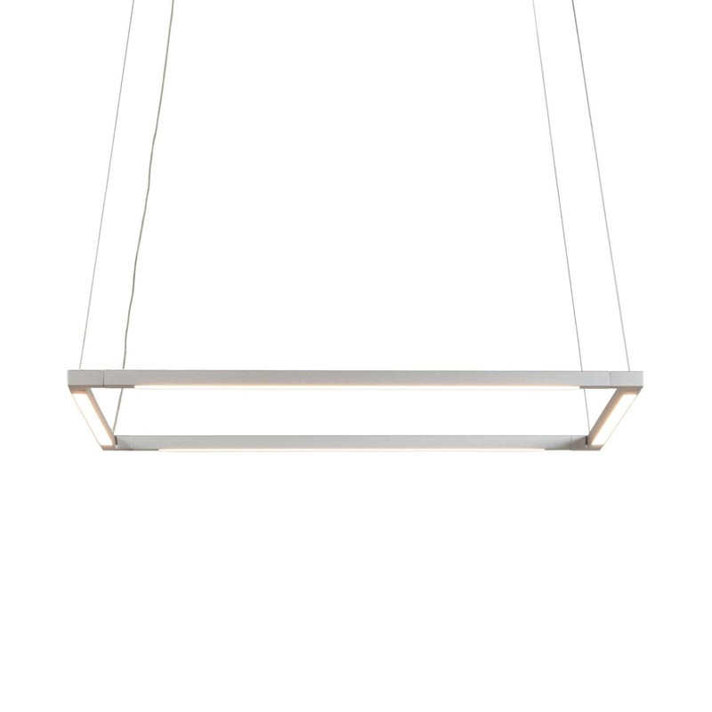 Z-Bar Square Pendant Light