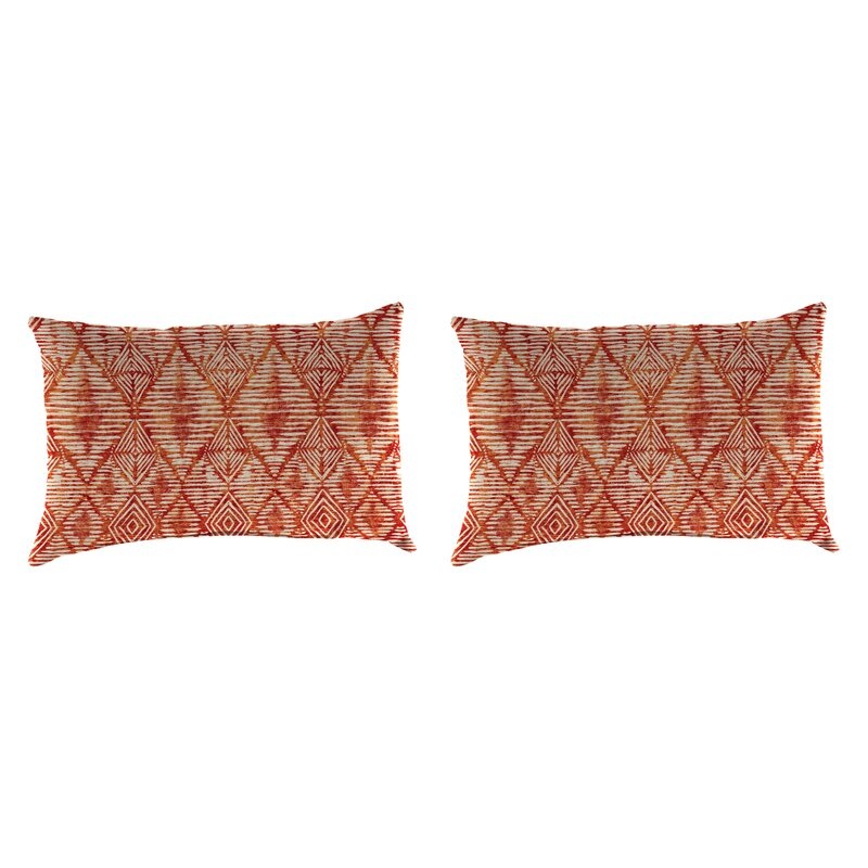 Aguiar Outdoor Rectangular Pillow Cover & Insert-18″x12″