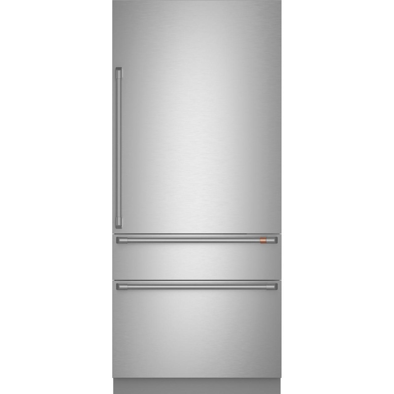 Cafe CIC36RP2VS1 Caf 36″ Integrated Bottom-Freezer Refrigerator