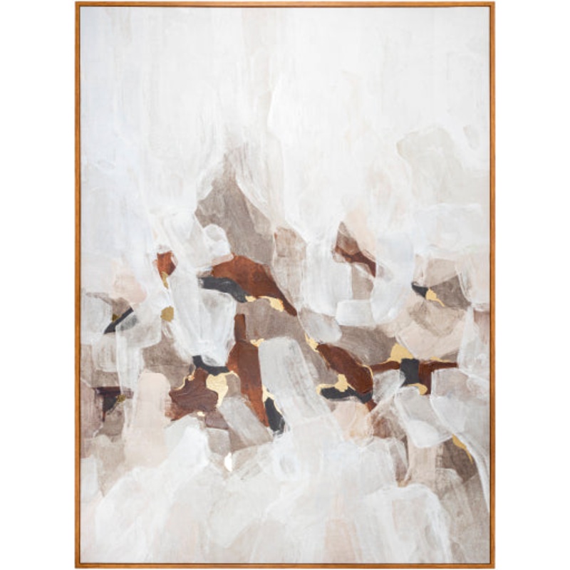 Midnight Meadow Framed Canvas