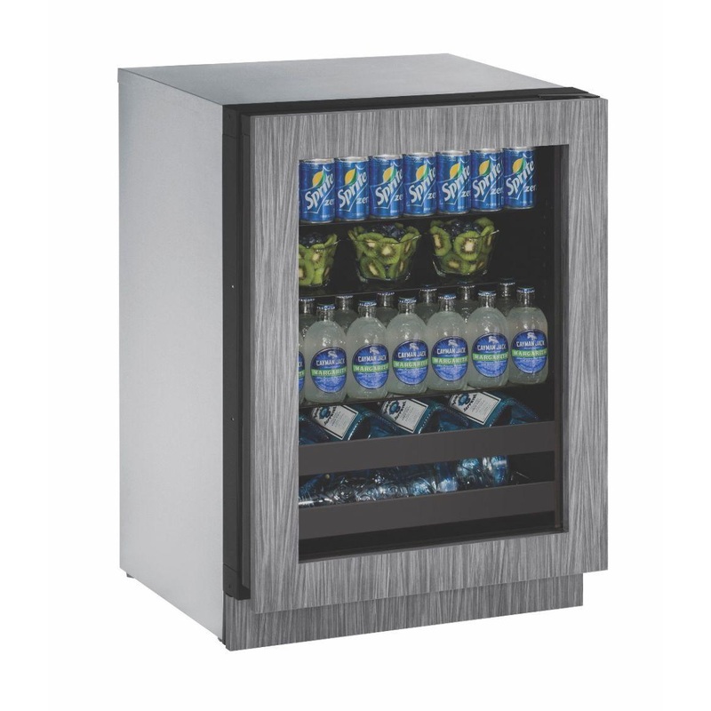 U-Line U2224BEVINT00B 2224bev 24″ Beverage Center With Integrated Frame Finish and Field Reversible Door Swing (115 V/60 Hz)