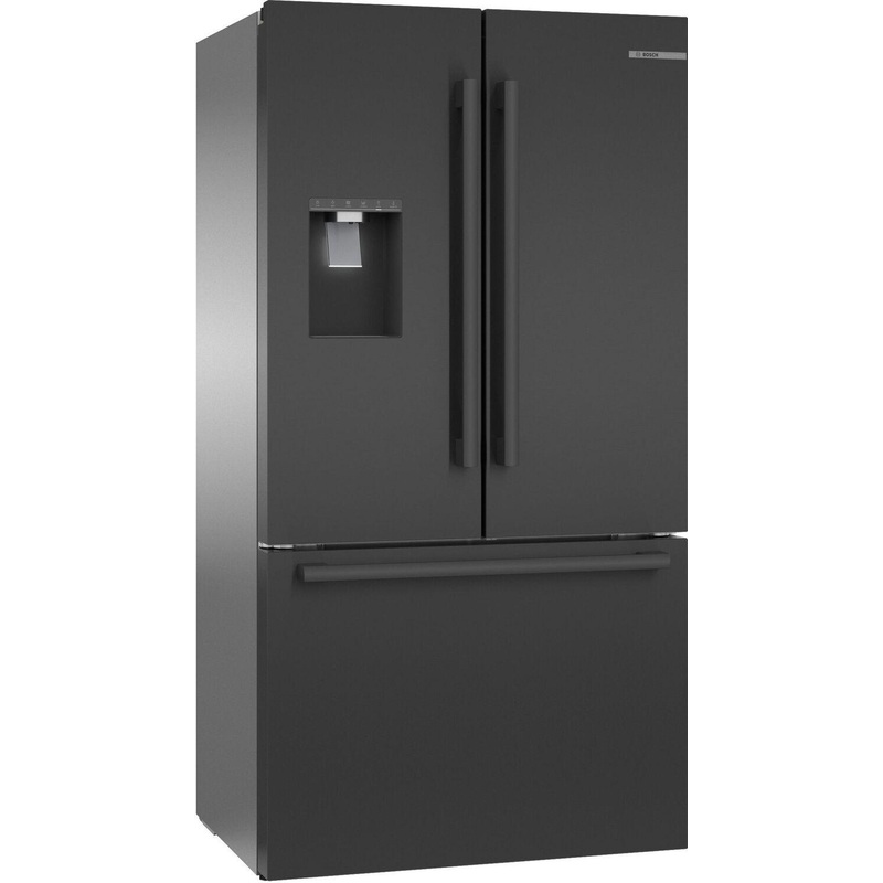 Bosch B36CD50SNB 500 Series French Door Bottom Mount Refrigerator 36″ Black Stainless Steel, Total No Frost