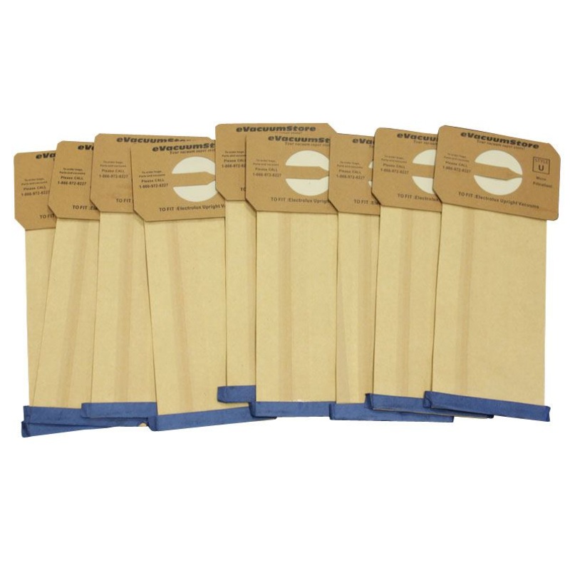 Electrolux 9 Pack Generic Upright Vacuum Bags Style U