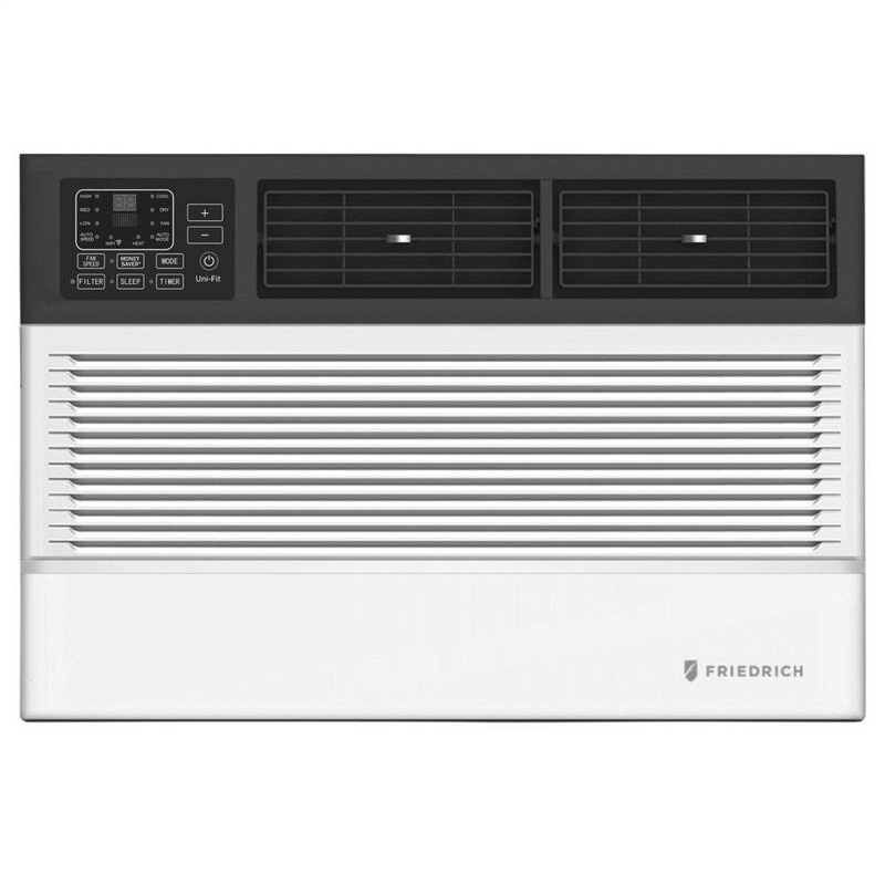 UET12B33A Friedrich Uni-Fit 12,000 BTU 230V Smart Through-the-Wall Air Conditioner with Electric Heat
