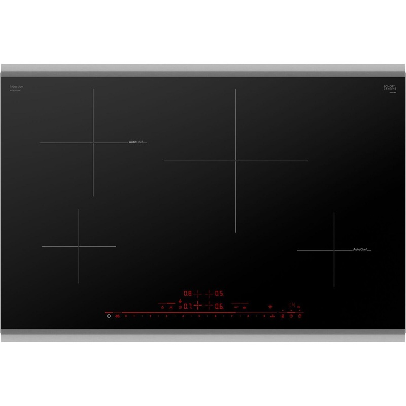 Bosch NIT8060SUC 800 Series Induction Cooktop 30″ Black, surface mount with frame