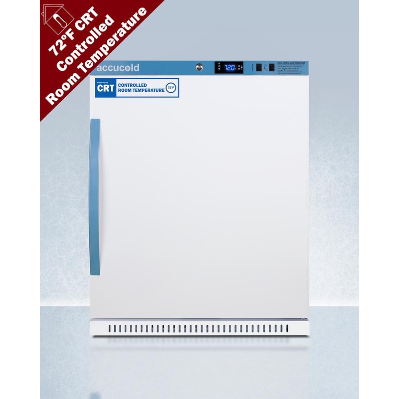 Summit ARS62PVBIADACRT 6 CU.FT. Upright Controlled Room Temperature Cabinet, ADA Height