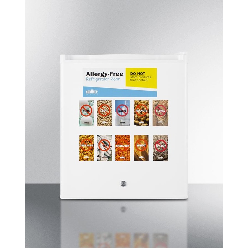 Summit AZAR27W Compact Allergy-free All-refrigerator