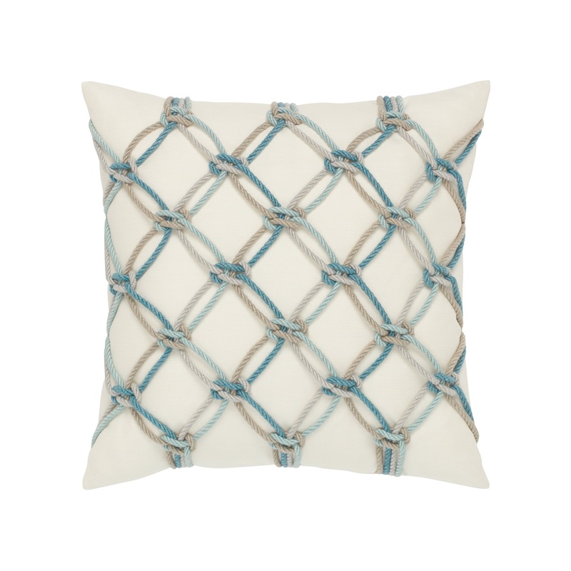 Aqua Outdoor Pillow