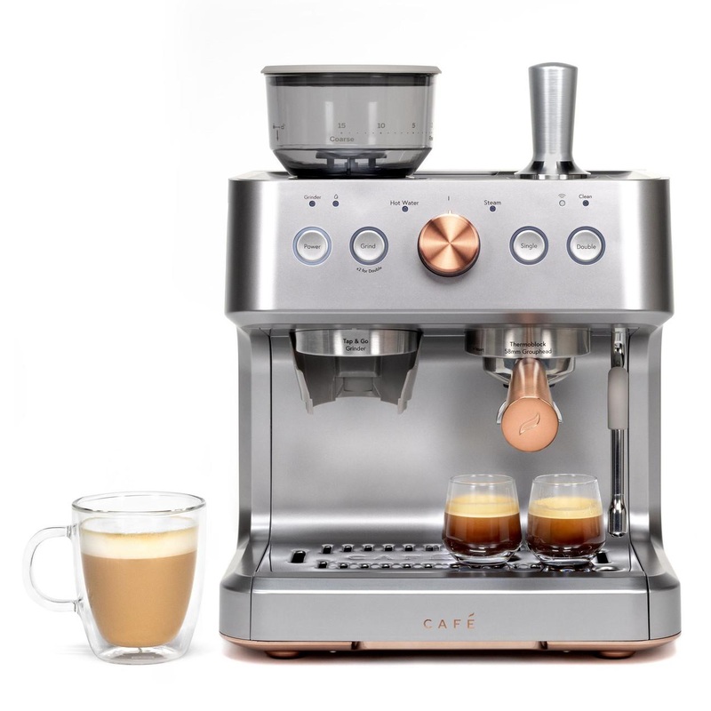 Cafe C7CESAS2RS3 Caf Bellissimo Semi Automatic Espresso Machine + Frother