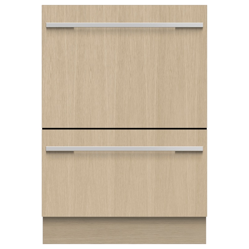 Fisher & Paykel DD24DTX6I1 Integrated Double Dishdrawer Dishwasher, Tall, Sanitise