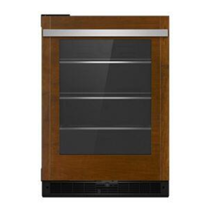 Jennair JUGFR242HX Panel-Ready 24″ Under Counter Glass Door Refrigerator, Right Swing