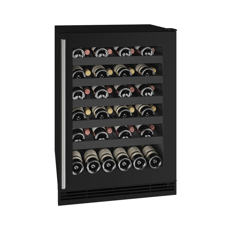 U-Line UHWC124BG01A Hwc124 24″ Wine Refrigerator With Black Frame Finish (115 V/60 Hz)