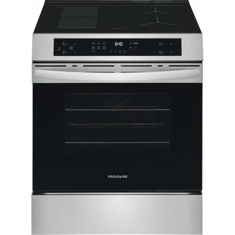 Frigidaire FCFI3082BS 30″ Front Control Induction Range with Air Fry