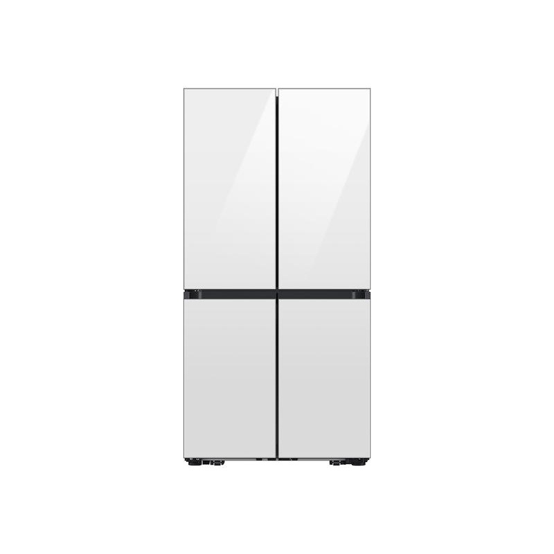 Samsung RF29DB960012 Bespoke 29 cu. ft. 4-Door Flex Refrigerator with Beverage Center & Customizable Door Panels in White Glass