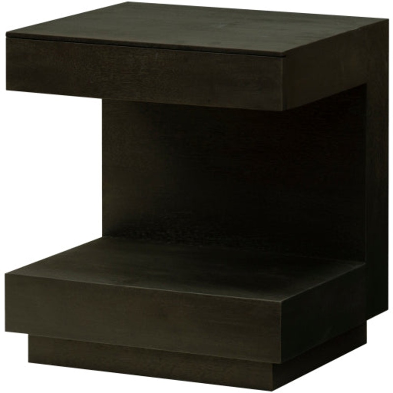 Coburn CBRN-004 Modern Mango Wood End Table