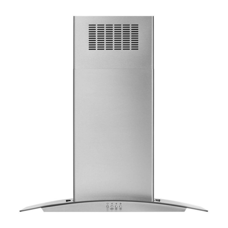 Whirlpool WVI51UC0LS 30″ Curved Glass Island Mount Range Hood