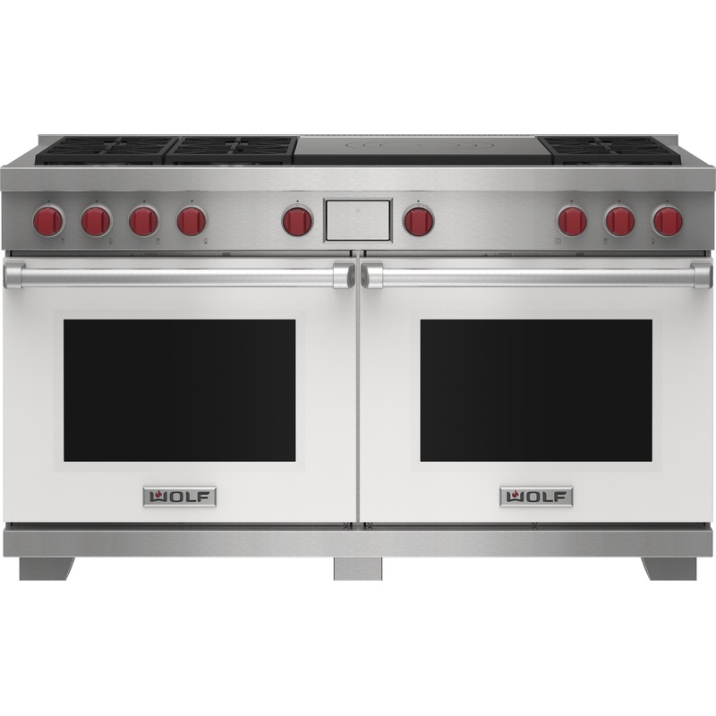 Wolf DF60650FWHPLP 60″ Dual Fuel Range – 6 Burners And French Top