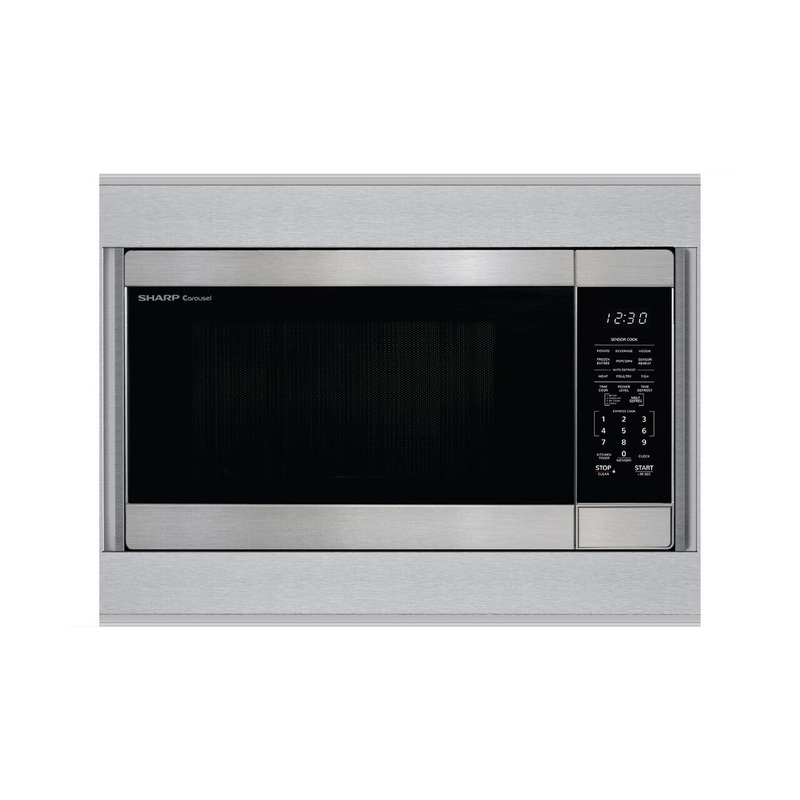 SKM430F9HS Sharp 30 in. Built-In Microwave Trim Kit