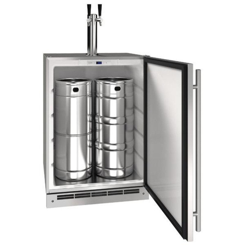 U-Line UOKR124SS01A Okr124 24″ Keg Refrigerator With Stainless Solid Finish (115 V/60 Hz)