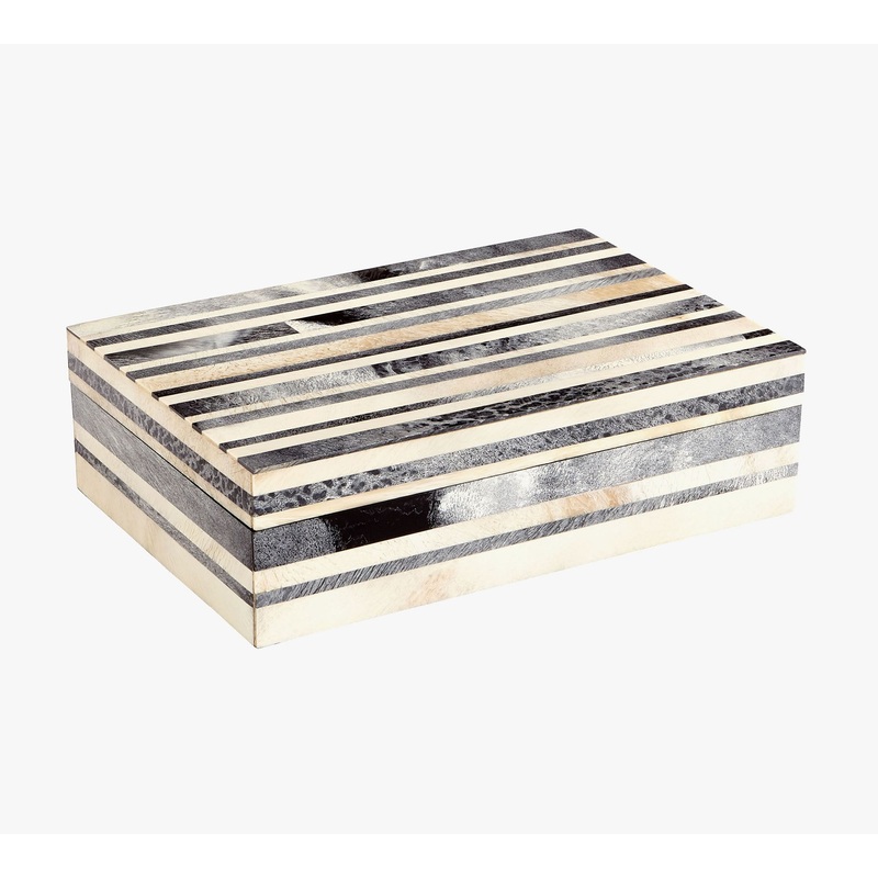 Saige Wood and Resin Decorative Box