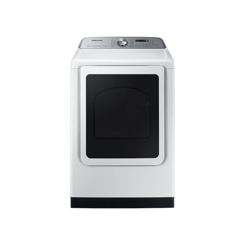 Samsung DVE54CG7150WA3 7.4 cu. ft. Smart Electric Dryer with Pet Care Dry and Steam Sanitize+ in White