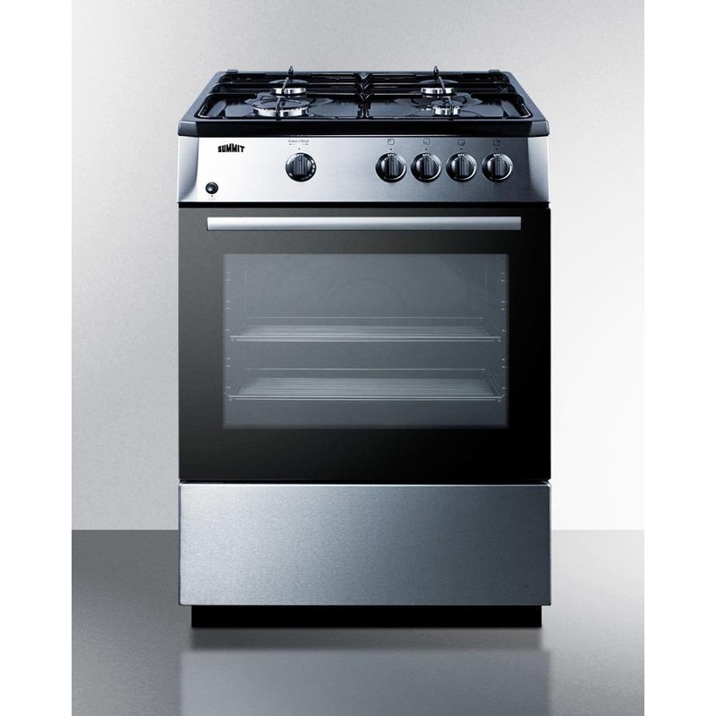 Summit PRO24G 24″ Wide Gas Range