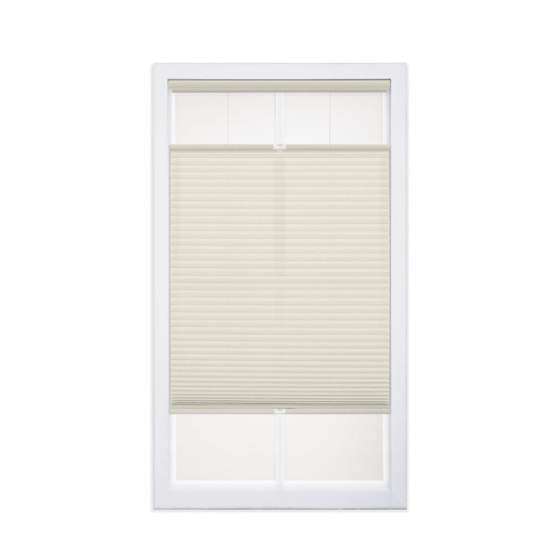 1 inch Cordless Semi-Sheer Light Filtering Top Down Bottom Up Cellular Shade Symple Stuff Blind Size: 66.5″W x 64″L Finish: Alabaster