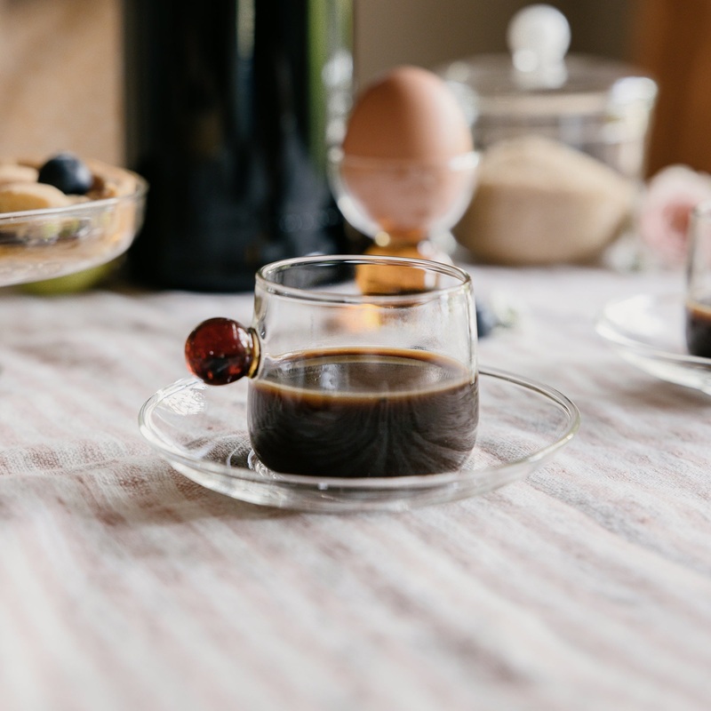 Bilia Espresso Cup and Saucer (Set of 4)