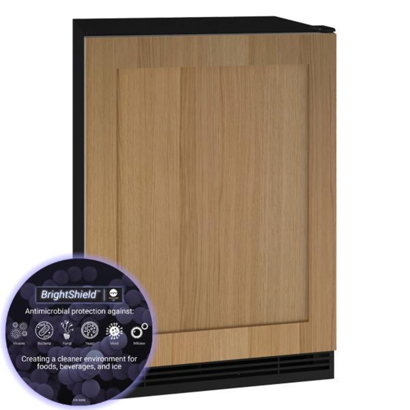 U-Line UHRE124IS81A Hre124 24″ Refrigerator With Integrated Solid Finish and Brightshield (115 V/60 Hz)